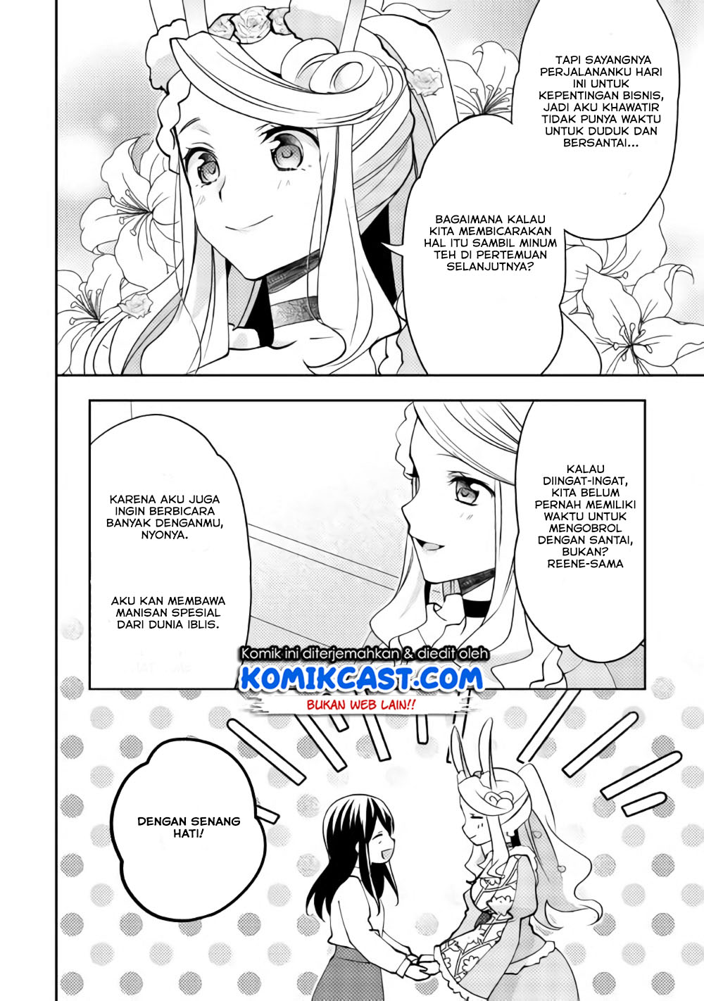 Isekai de “Kuro no Iyashi Te” tte Yobareteimasu Chapter 40 Bahasa Indonesia